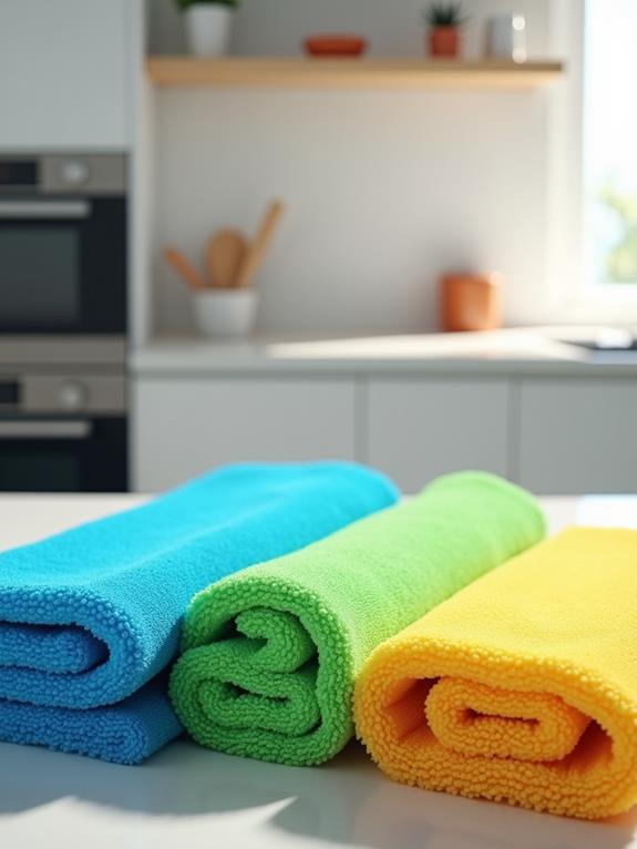 effective cleaning with microfiber